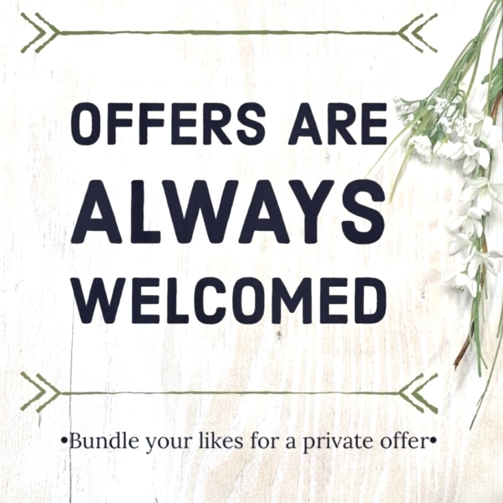 Best and reasonable offers accepted!